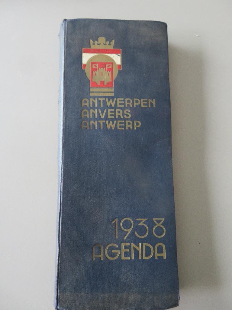 agenda 1938 Haven Scheepvaart Handel Nijverheid 415 blz info, Ophalen of Verzenden, Zo goed als nieuw, Motorboot, Boek of Tijdschrift