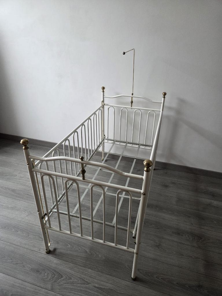 Vintage babybedje, Enlèvement, Utilisé, Lit
