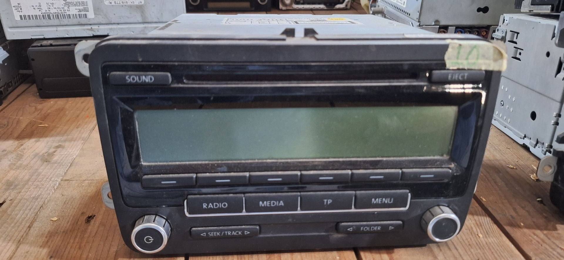 Originele Volkswagen RCD 310 Autoradio (Golf / Polo / Passat, Gebruikt, -, -, Ophalen of Verzenden