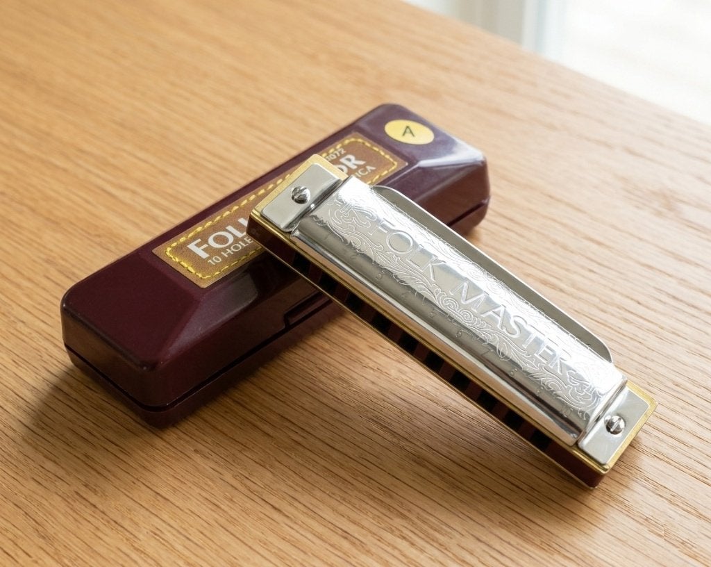 Mondharmonica Suzuki Folk Master - NIEUW in doosje!, Muziek en Instrumenten, Ophalen of Verzenden, Nieuw, Met koffer of doosje