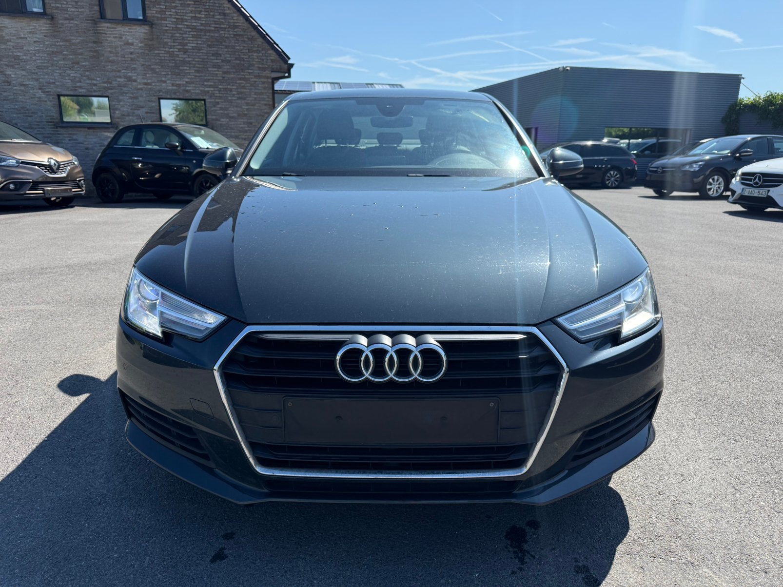AUDI A4 Limousine | 2.0 Diesel | Automaat | 2017 | 9.000+btw, 4 cilinders, Leder, 5 deurs, Zilver of Grijs