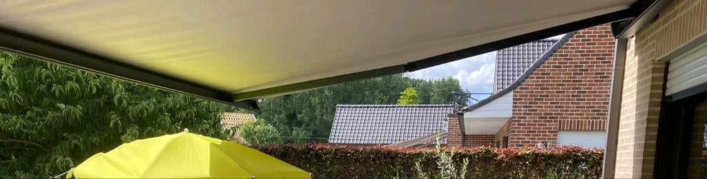 Luifel Verano (electrisch met afstandsbediening) 5m50 breed, Twee personen