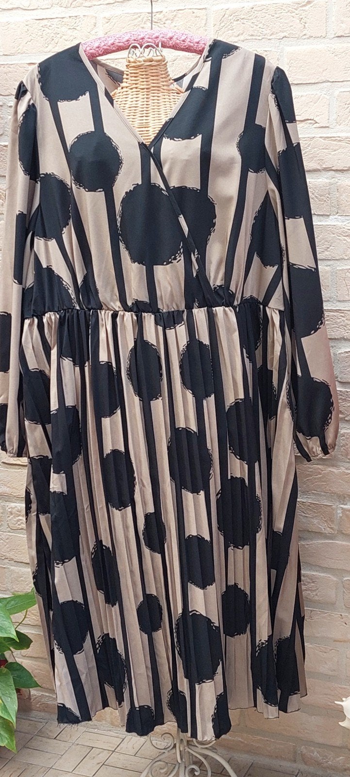 kleedje maat 5xl shein 66cm van oksel tot oksel strijkvrij, Vêtements | Femmes, Enlèvement ou Envoi, Comme neuf, Robe, Multicolore
