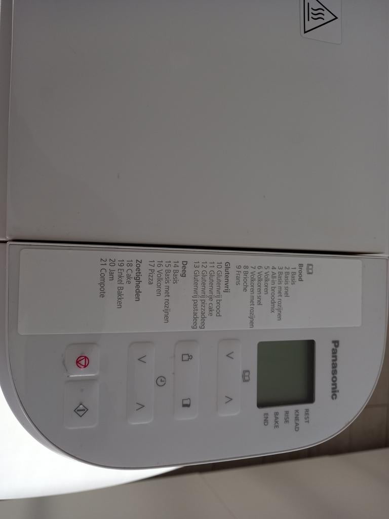 Broodmachine, Elektronische apparatuur, Ophalen