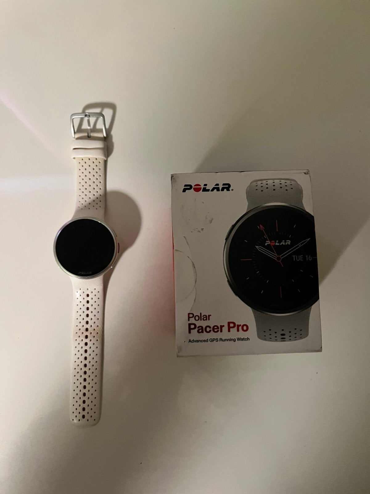 Polar pacer pro, Handtassen en Accessoires, Smartwatches, Ophalen, Zo goed als nieuw