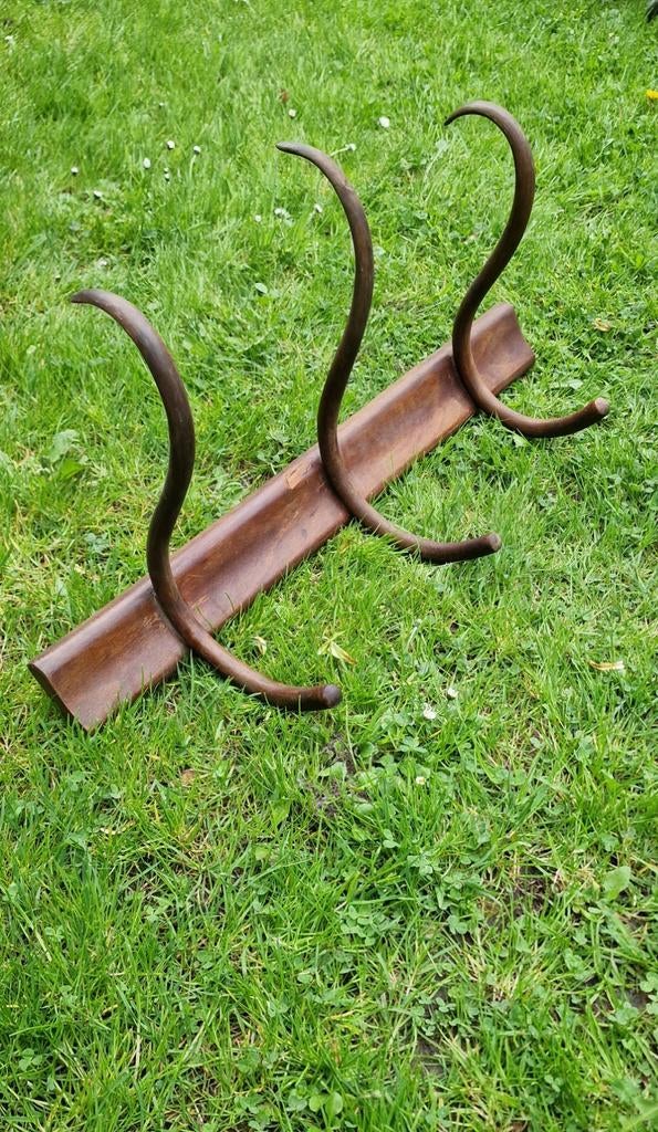 Porte Manteaux en bois courbé, Antiquités & Art, Antiquités | Accessoires de maison, Enlèvement