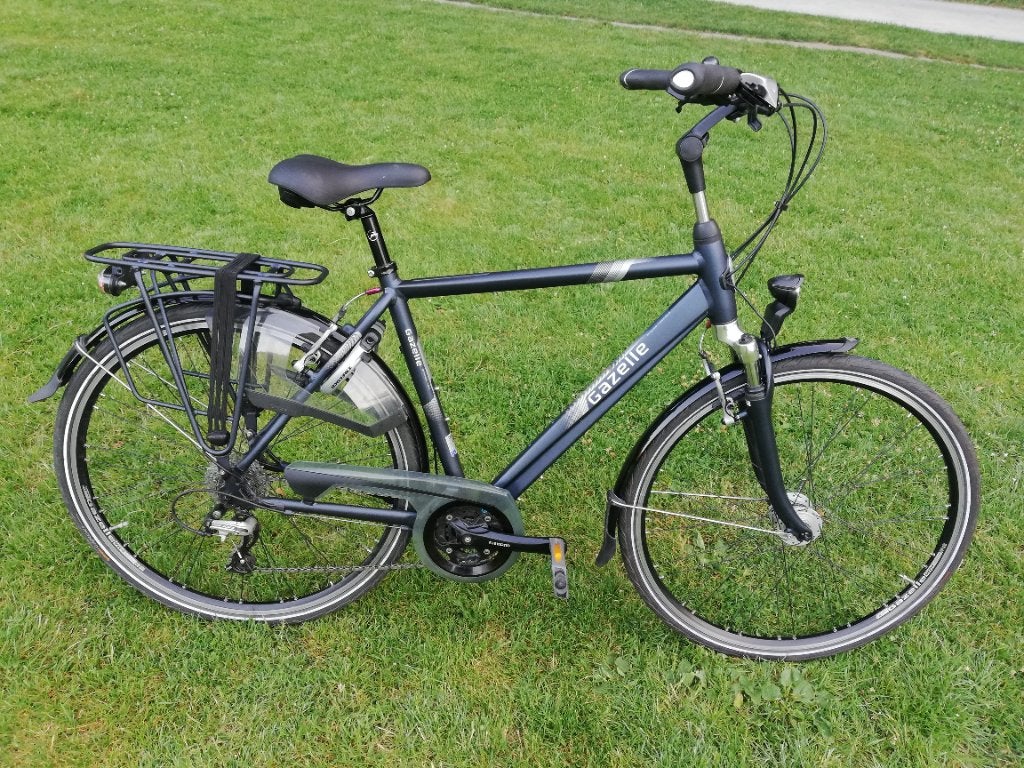 Gazelle Orange herenfiets in uitstekende staat, Fietsen en Brommers, Ophalen, Velgrem, Versnellingen, Zo goed als nieuw