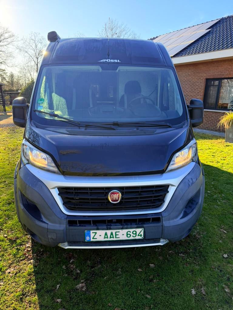 Fiat Ducato 150 Multijet camper, Fiat, Tot en met 2, Treinzit, 4 tot 5 meter
