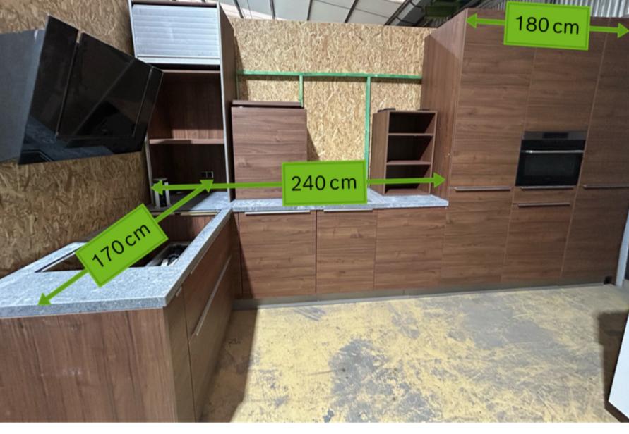 #04 Belle cuisine complète effet bois de 2020, Enlèvement ou Envoi, Utilisé, Bois
