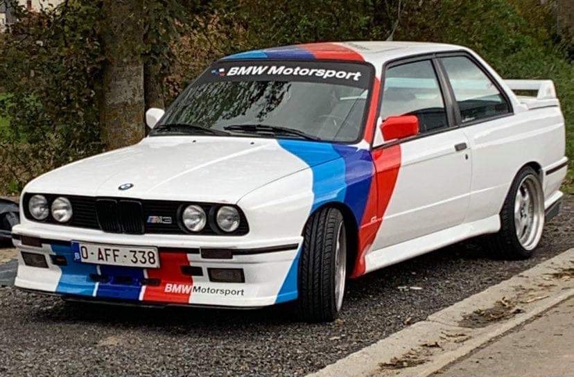 Bmw e30 1986, Autos, Achat, Noir, 2 portes, Particulier