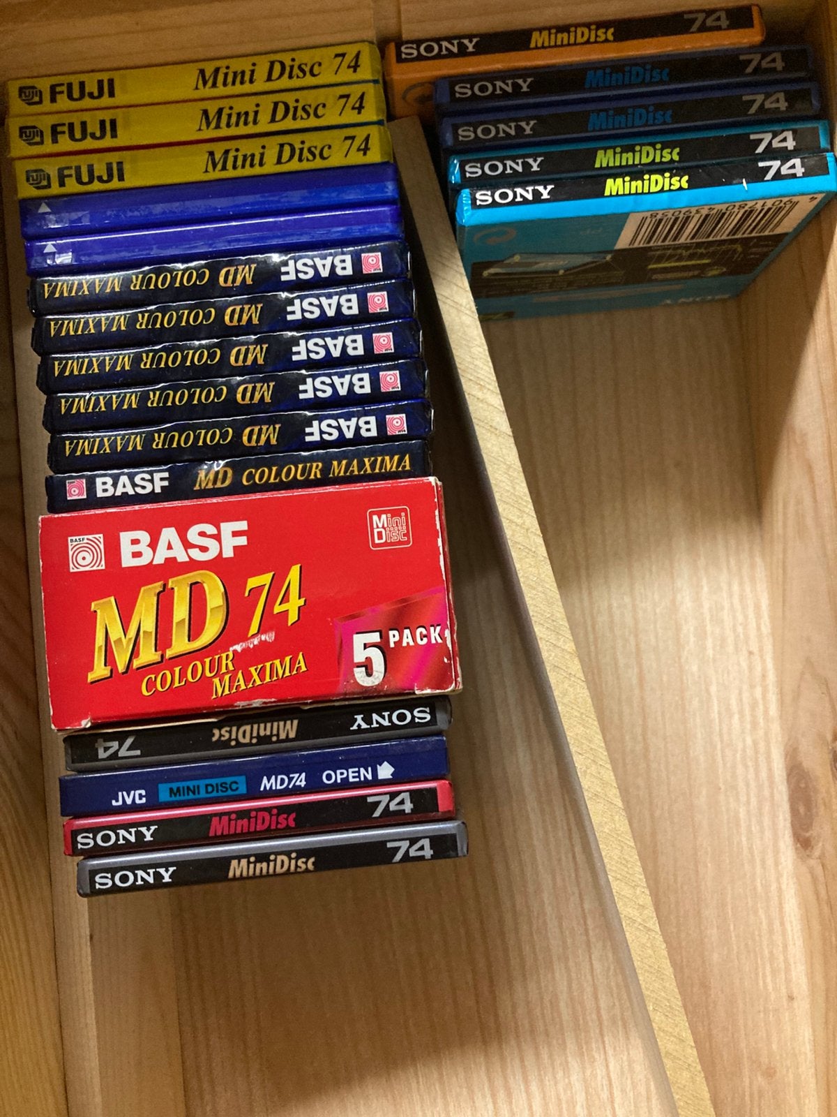 Minidiscs  Sony (5€ l'unité), Enlèvement ou Envoi