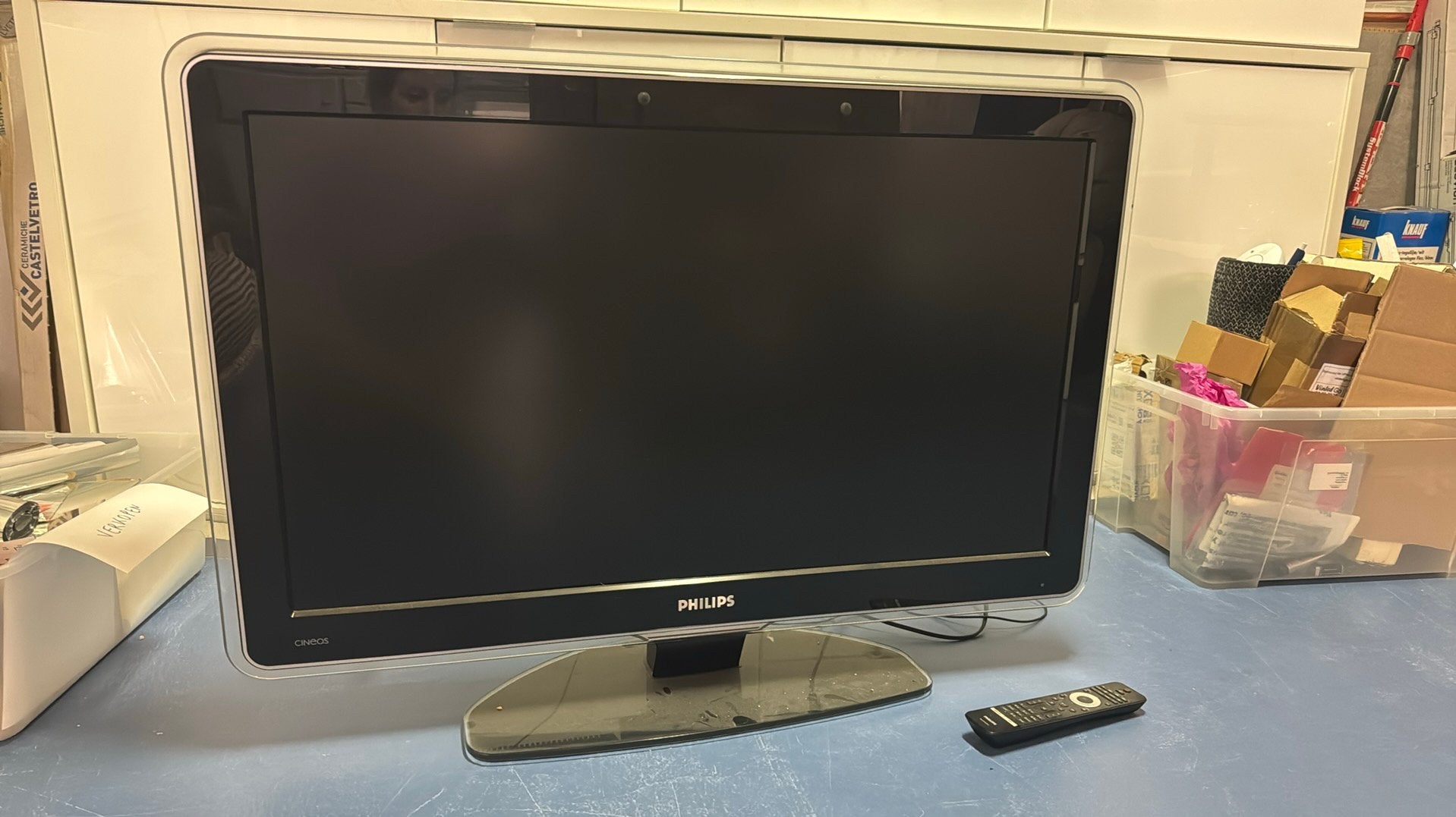 Tv Philips 94x60cm, Audio, Tv en Foto, Ophalen, Zo goed als nieuw, 80 tot 100 cm, Philips