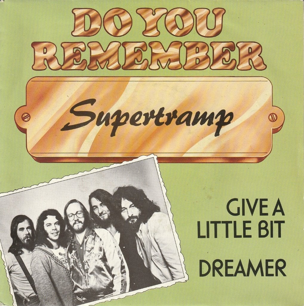 Supertramp - Give a little bit / Dreamer, CD & DVD, Enlèvement ou Envoi, 7 inch, Comme neuf, Rock et Metal