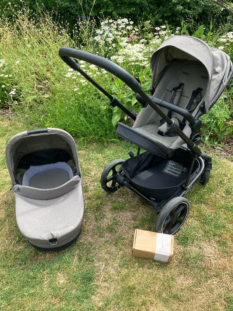 wandelwagen Easy walker (3 delen) met adapter maxi cosi, Kinderen en Baby's, Kinderwagens en Combinaties, Gebruikt, Combiwagen