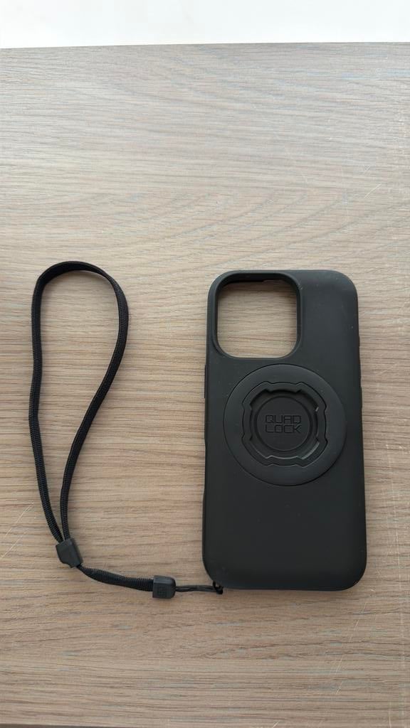 Quadlock hoesje Iphone 16 pro, Ophalen, Zwart, IPhone 16, Rondom bescherming