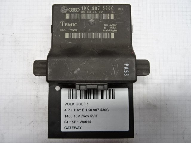 GATEWAY MODULE Volkswagen Golf V (1K1) (1K0907530C), Utilisé, Volkswagen