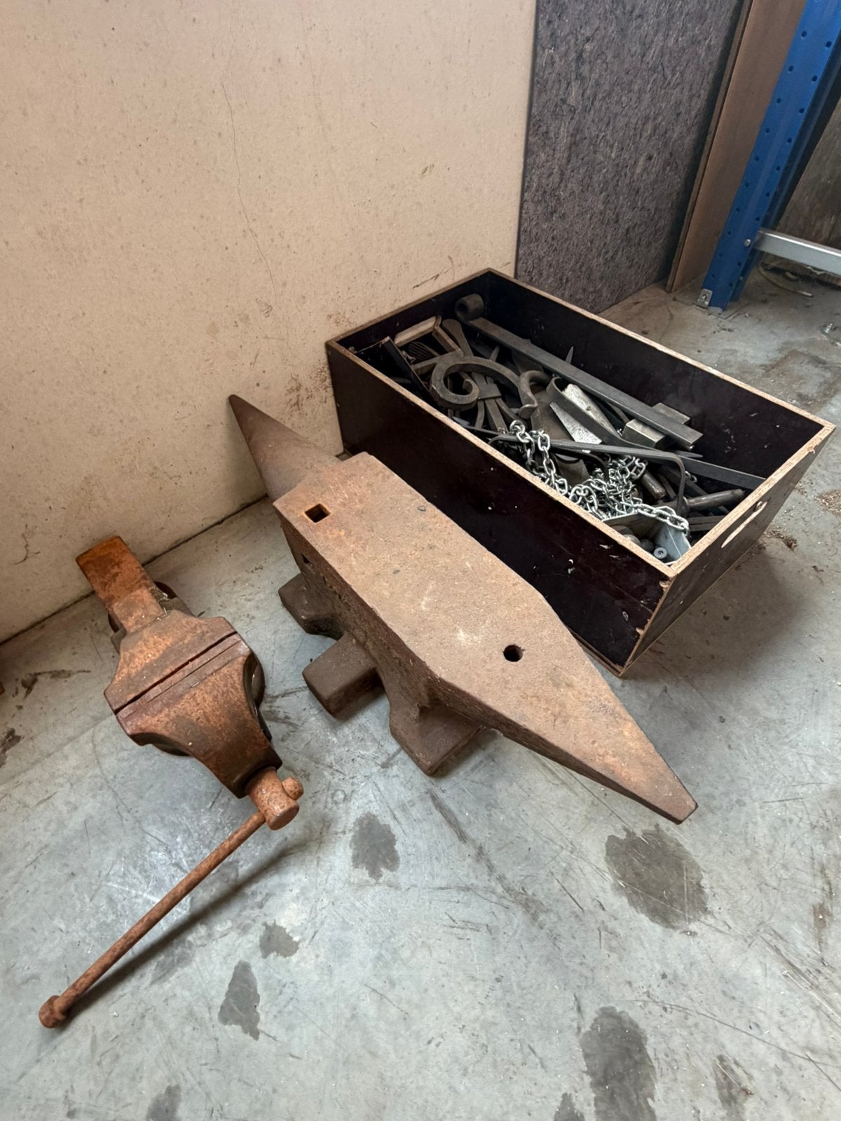 Smeed gereedschap smid smeden, Ophalen