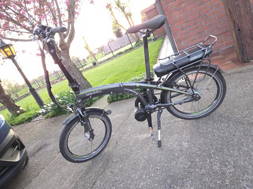 Bizobike electrische plooifiets, Ophalen