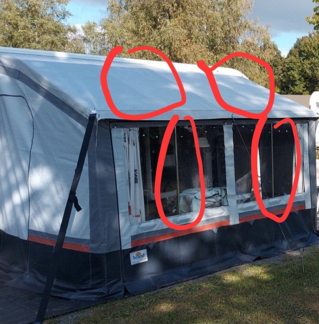 Brand Pamir wintertent 2 x zekeringset NIEUW twv €80 per set, Caravans en Kamperen, Ophalen, Nieuw, Brand
