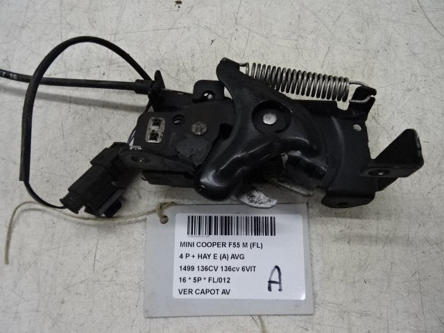 SERRURE CAPOT Mini Mini (F55) (01-2013/10-2017), Mevr. I. Hauben, Rue de l'Espoir 34 34
4030  GRIVEGNÉE, BE, Info@Collignon.be