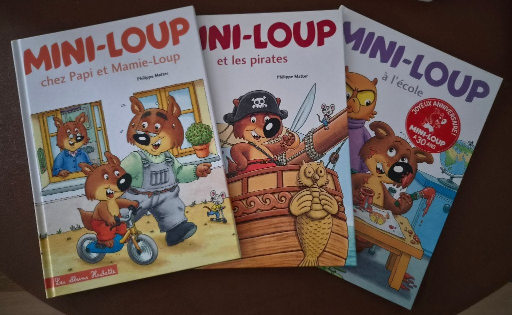 AFFAIRE EN OR : Lot 3 albums incontournables "MINI-LOUP", Enlèvement, Comme neuf, Hachette jeunesse, Fiction général