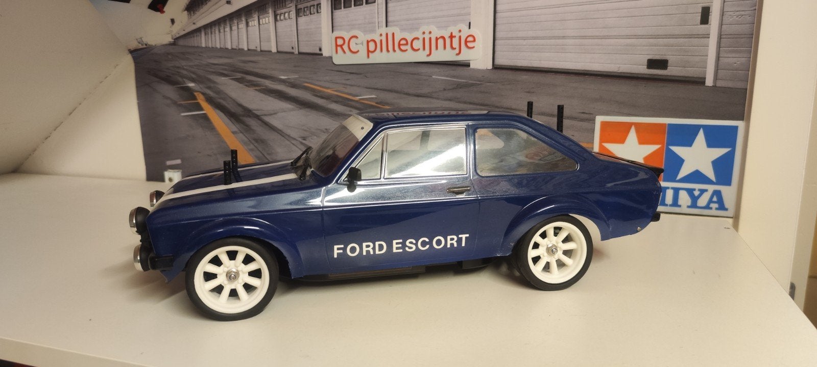 Tamiya tt01 Ford escort (mk1)(mk2), Hobby en Vrije tijd, Modelbouw | Radiografisch | Auto's, Ophalen of Verzenden