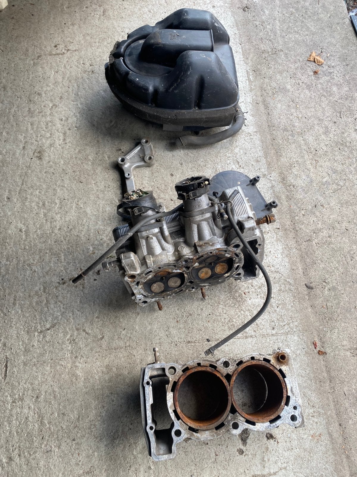 Culasse cylindre boitier filtre air TDM 850, Enlèvement ou Envoi