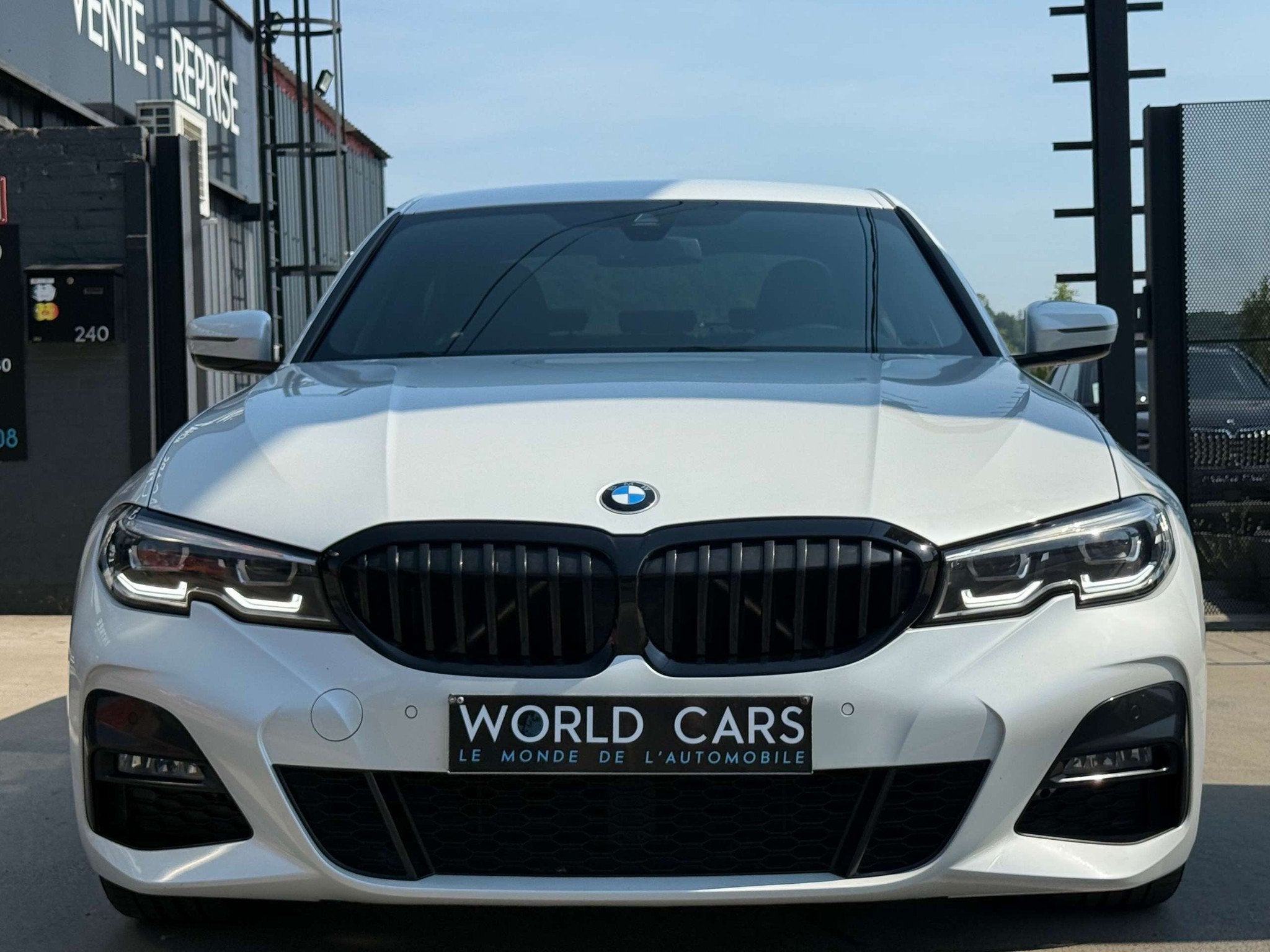 BMW 3 Serie 318 dA PACK M - CAMERA - COCKPIT - PARK ASSIST -, Autos, Cuir, Achat, Entreprise, Autres carburants