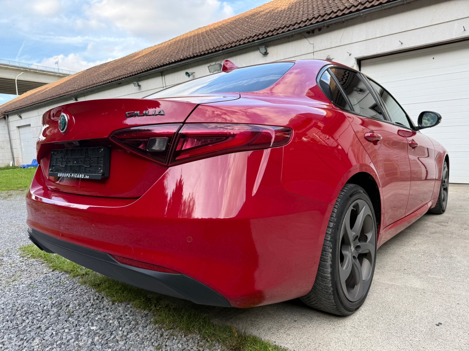 ✅Alfa Romeo GIULIA🔥Euro 6d Diesel🔥Rosso Competizione🇮🇹👌, 100 kW, Dealer onderhouden, Achterwielaandrijving, https://public.car-pass.be/vhr/9c554c93-c7a2-45b8-9827-0450480efe3f