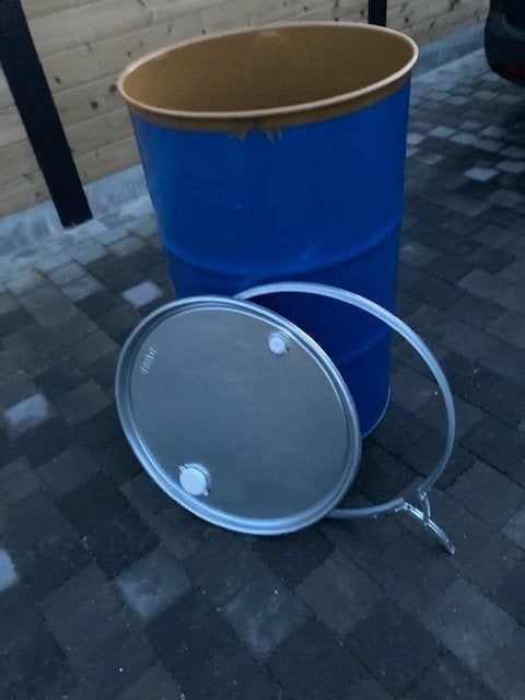 ijzer vat, Doe-het-zelf en Bouw, Ophalen, IJzer