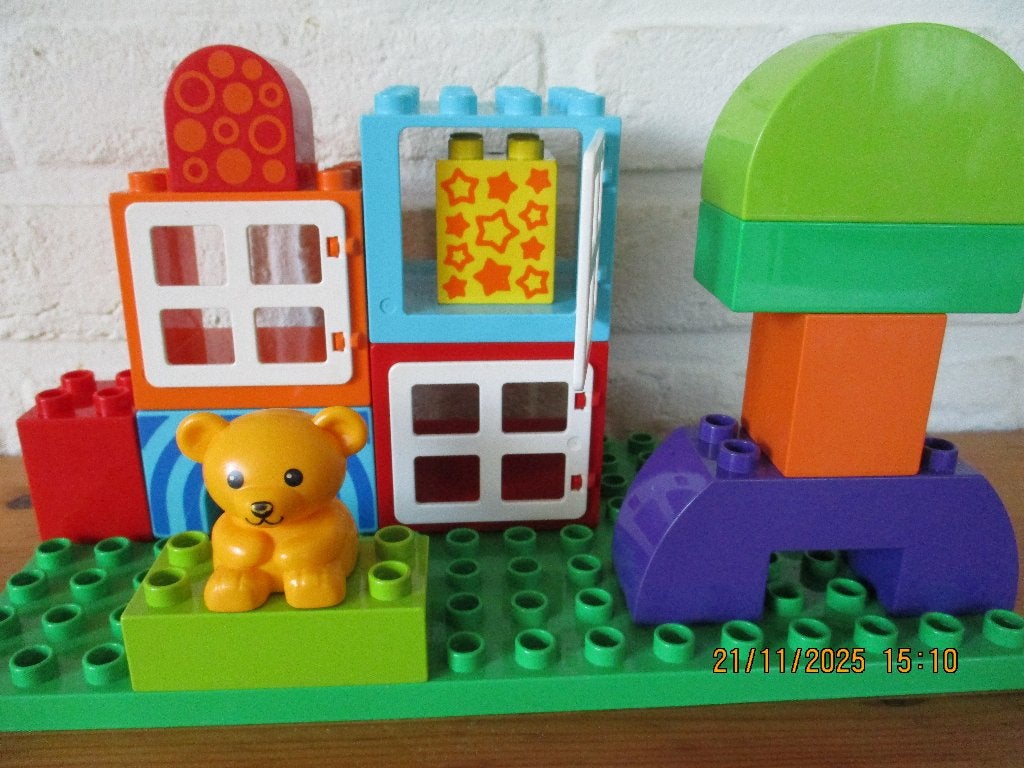 Duplo beer en huis 10553, Kinderen en Baby's, Speelgoed | Duplo en Lego, Ophalen of Verzenden, Zo goed als nieuw, Compleet, Duplo