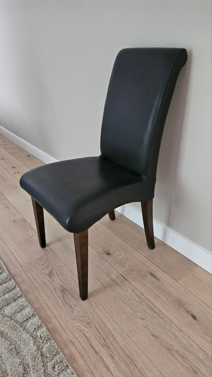 Set van 10 premium leren eetkamerstoelen uitstekende staat, Huis en Inrichting, Ophalen, Gebruikt, Bruin, Leer
