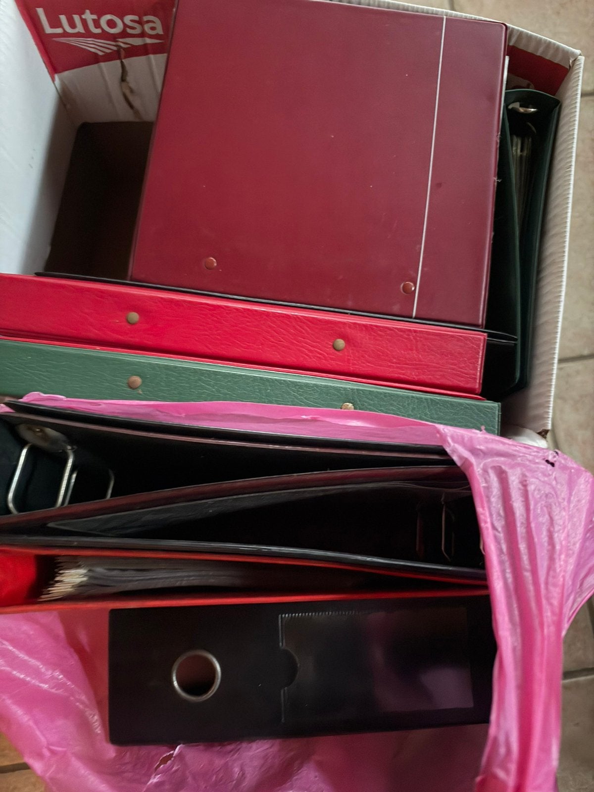 Mappen voor een verzameling, Ophalen of Verzenden, Gebruikt