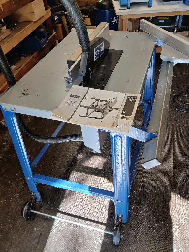 Cirkelzaagtafel  SCHEPPACH TS310, Enlèvement