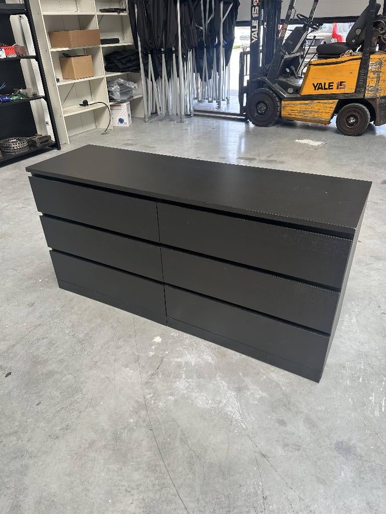 Ikea Malm Ladekast 6 lades, Ophalen, Gebruikt, 5 laden of meer, 150 tot 200 cm