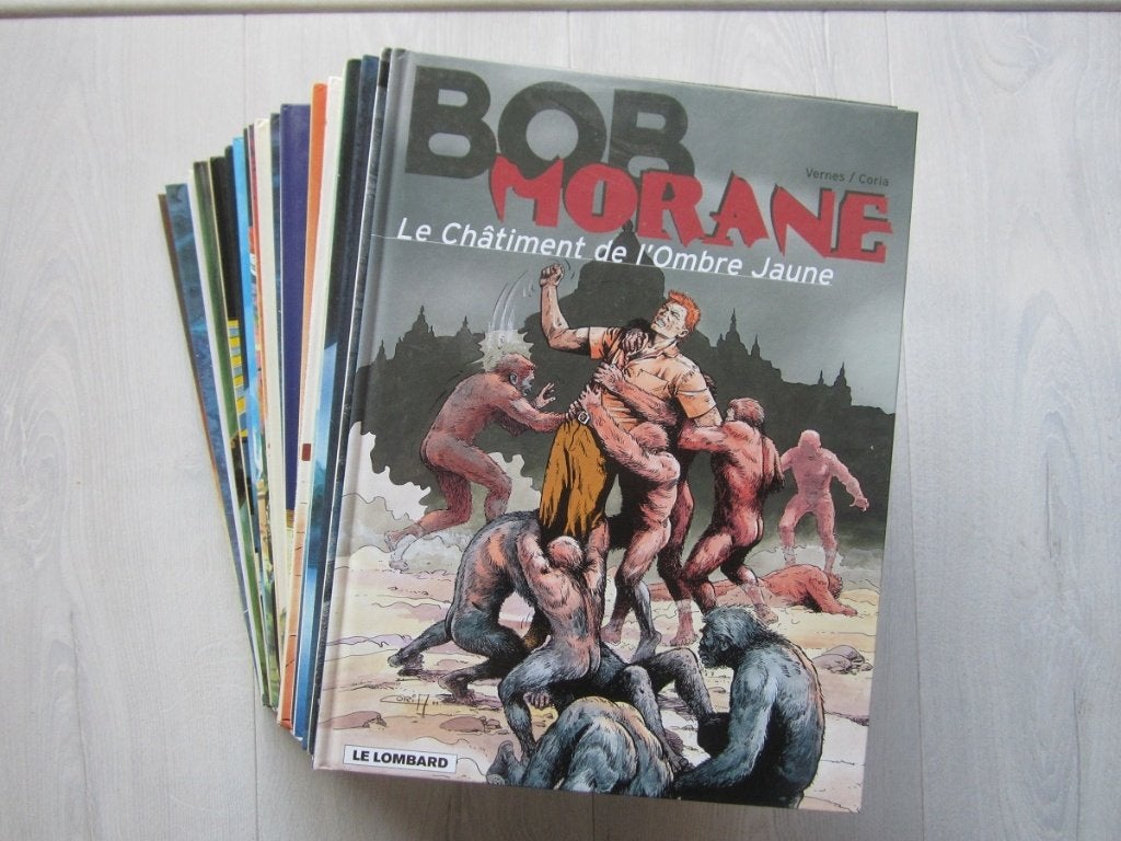 Bob Morane - Titres et prix dans la liste, Plusieurs BD, Enlèvement ou Envoi, Comme neuf, Henri Vernes.