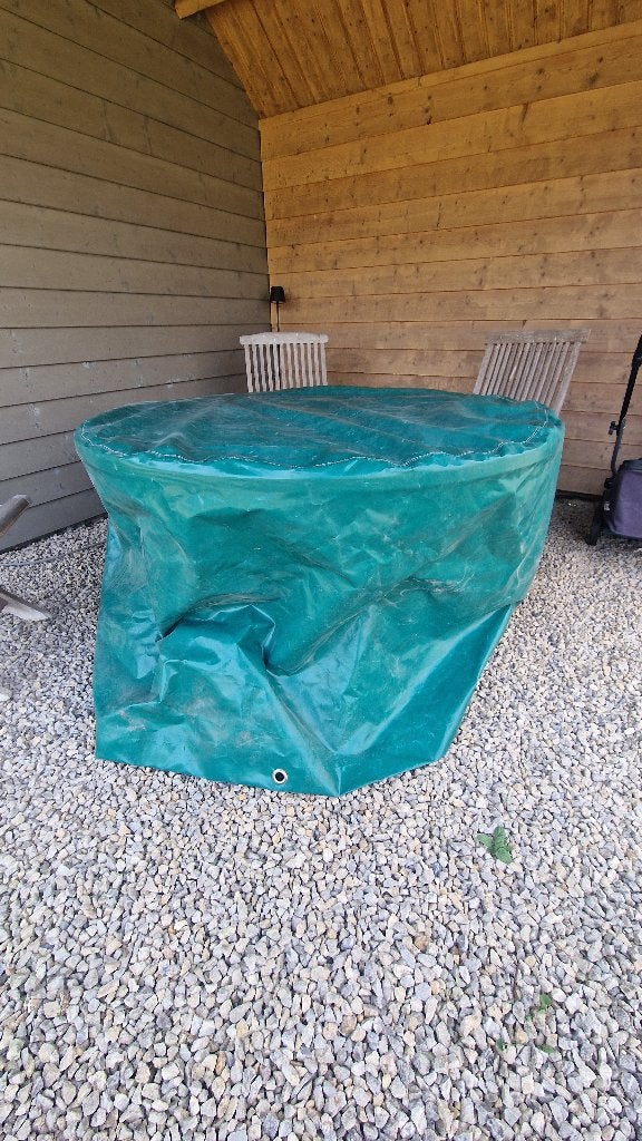 Housse de table ronde robuste, Neuf, 100 à 150 cm, Rond, 100 à 150 cm