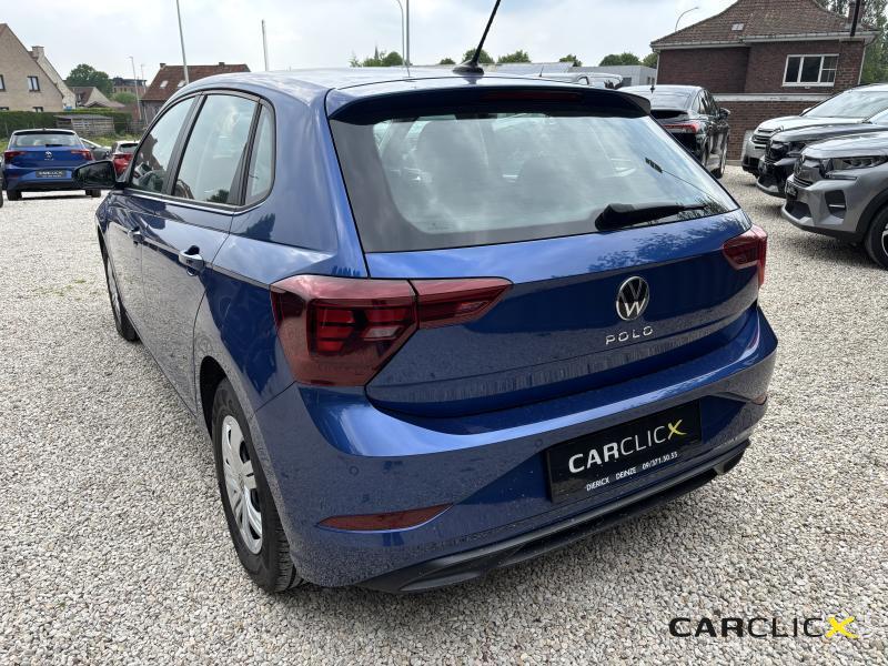 Volkswagen Polo Parkeerhulp V+A*Carplay*Bluetooth*, 121 g/km, Bluetooth, Euro 6, Blauw