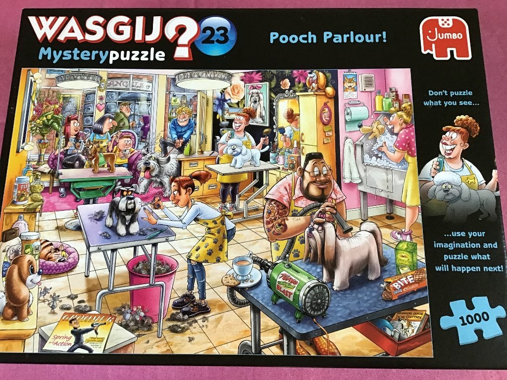 Wasgij puzzel 1000, Ophalen of Verzenden, 500 t/m 1500 stukjes, Gebruikt, Legpuzzel