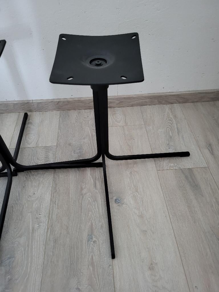 Onderstel voor stoel of tafel., Huis en Inrichting, Stoelen, Ophalen, Zo goed als nieuw, Zwart, Metaal
