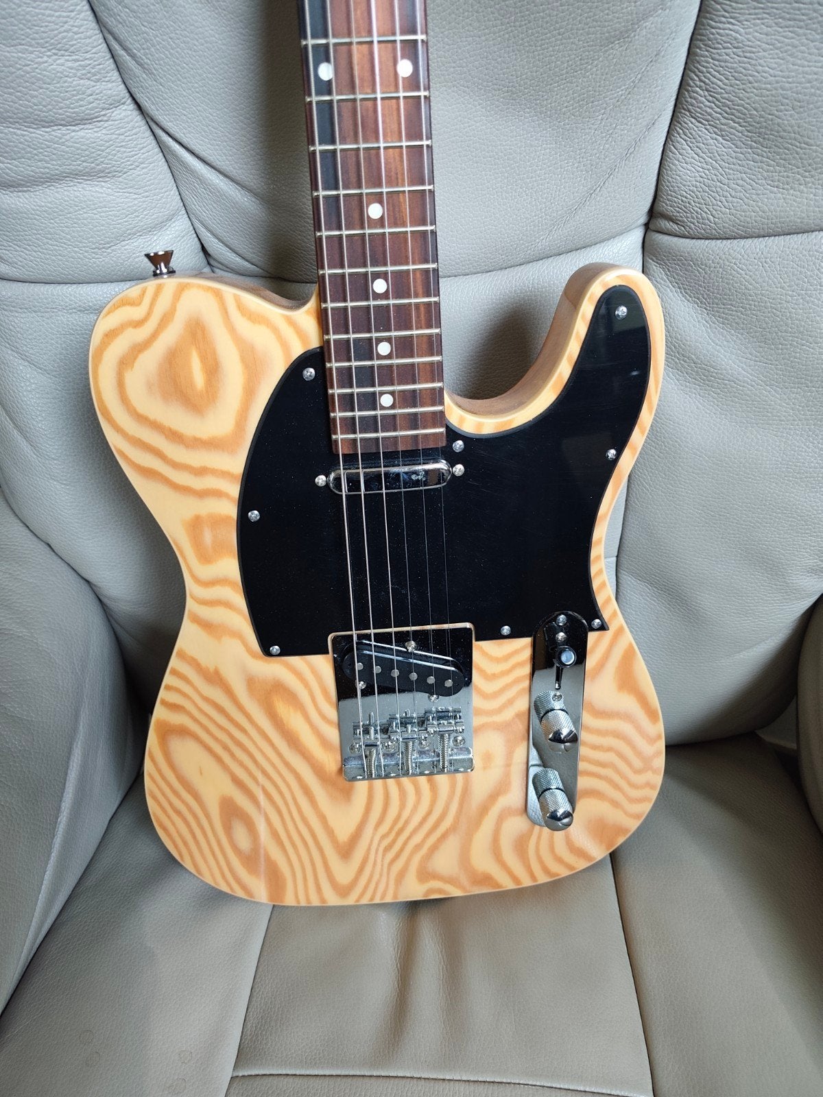 Fazley Exotic Wood Telecaster, Ophalen, Zo goed als nieuw, Solid body, Overige merken