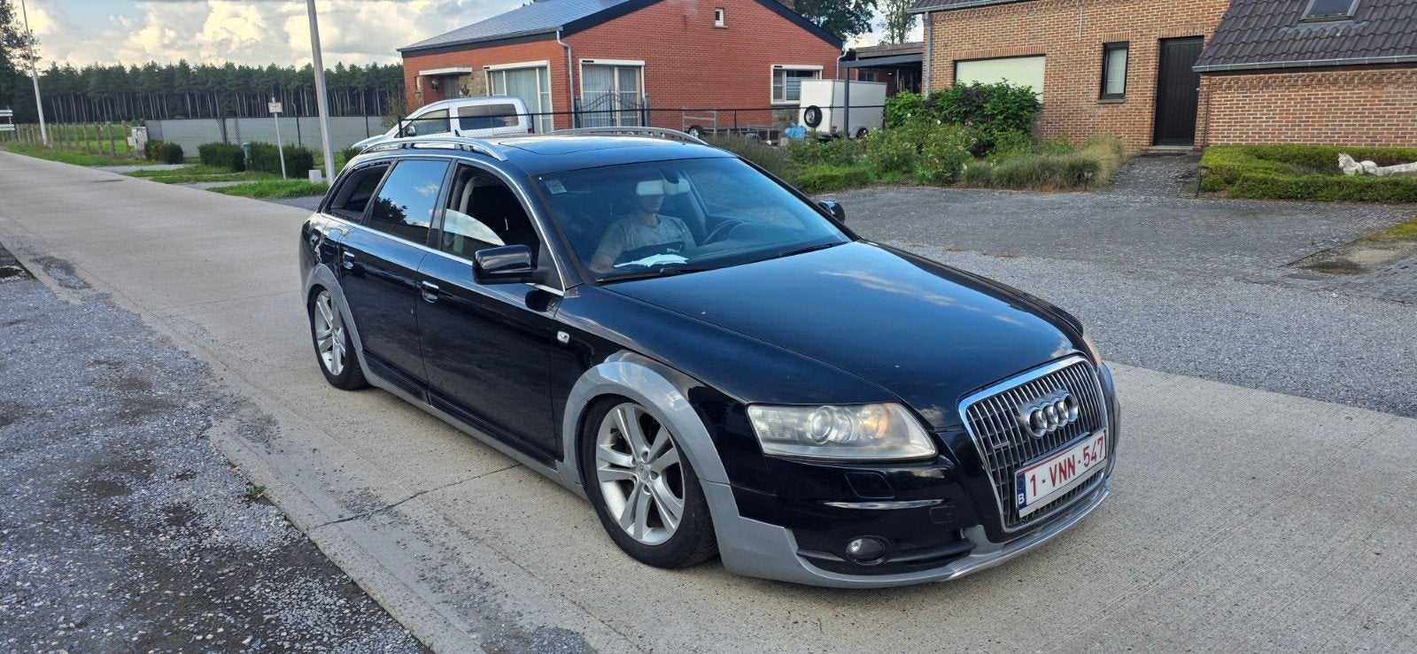 Audi A6 3.0tdi QUATTRO export, Auto's, Automaat, Zwart, Leder, Bedrijf