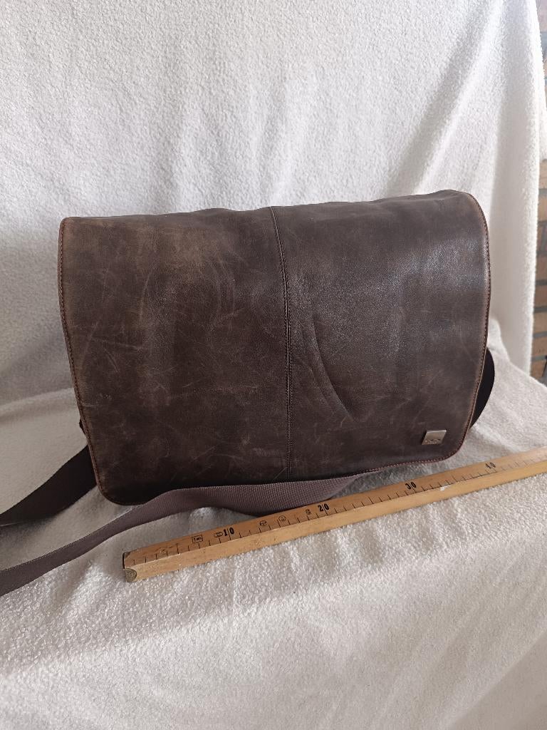 Sac sacoche en cuir KNOMO LONDON, Enlèvement, Utilisé, Cuir