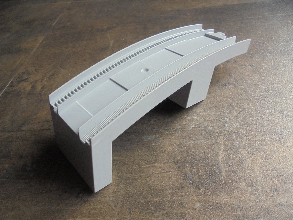 Lego Duplo Train Track Bridge Middle Section (zie foto's), Enlèvement ou Envoi, Utilisé, Briques en vrac, Duplo