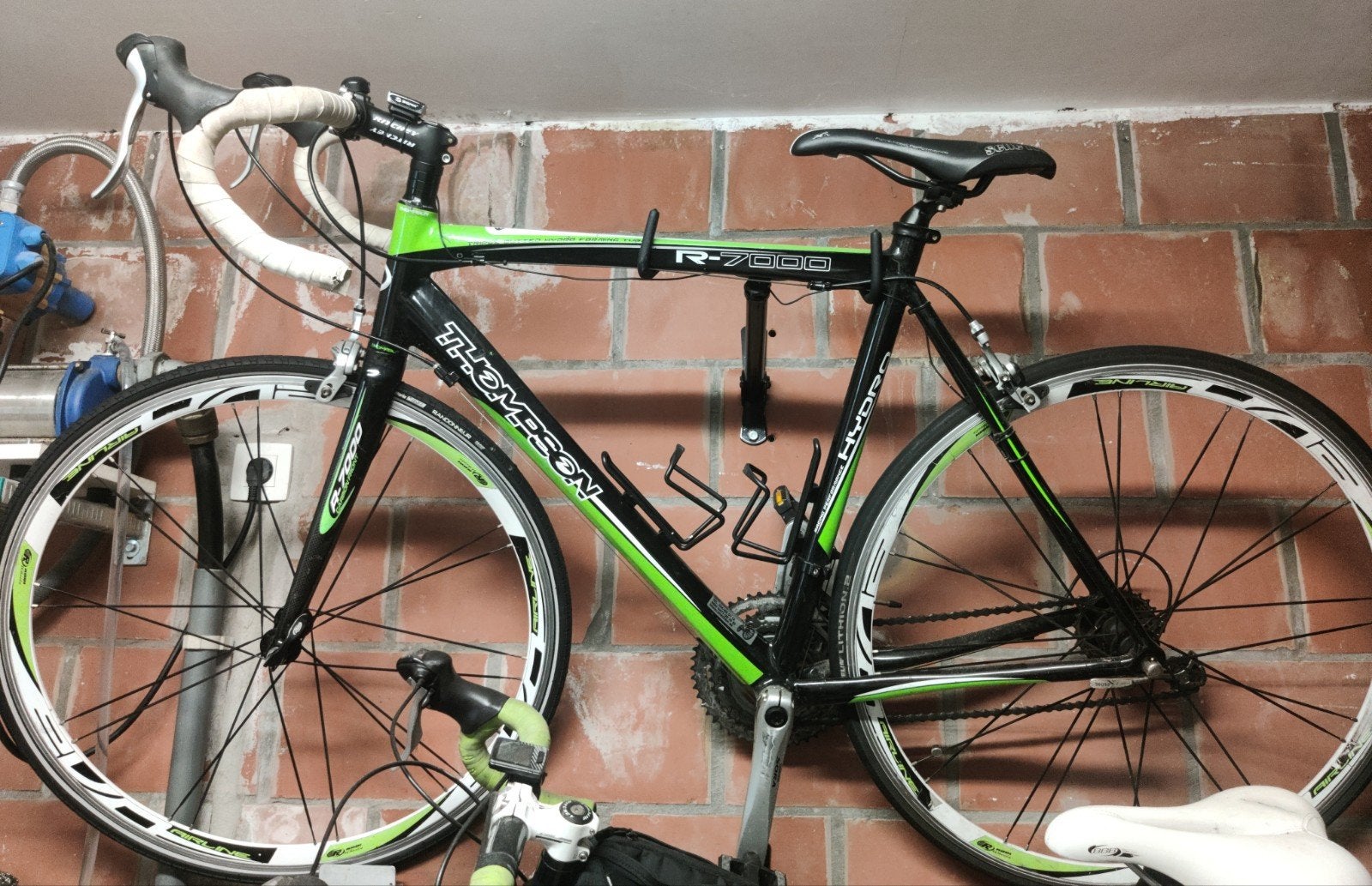 Koersfiets + fietsendrage, Fietsen en Brommers, Ophalen