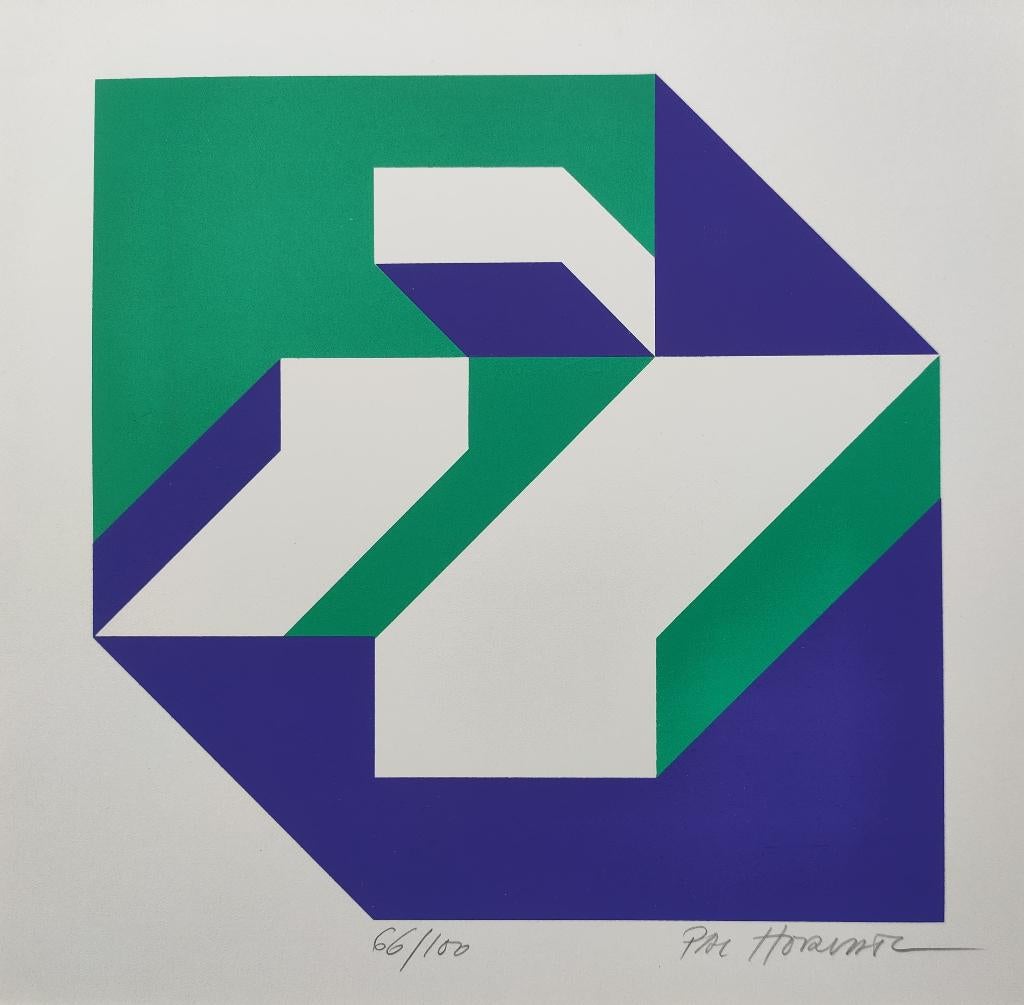PAL HORVATH (Artiste Belge)/Sérigraphie signée., Antiquités & Art, Art | Lithographies & Sérigraphies, Enlèvement