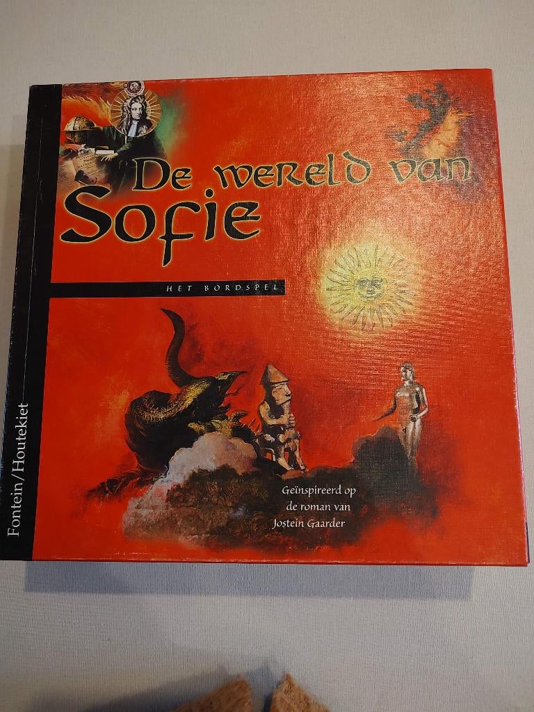 gezelschapsspel 'de wereld van Sofie', Hobby en Vrije tijd, Gezelschapsspellen | Bordspellen, Vijf spelers of meer, Ophalen of Verzenden