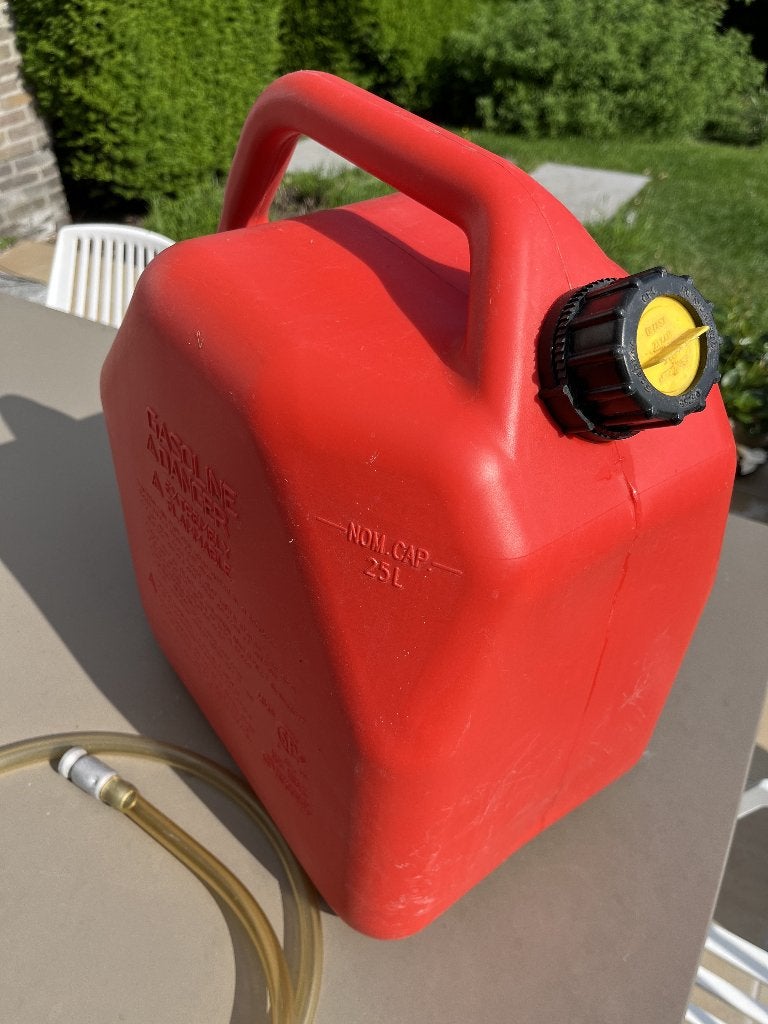 Jerrycan, Ophalen, Gebruikt, Overige typen