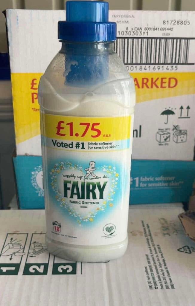 Fairy /Mr propre multi-usages, Ophalen