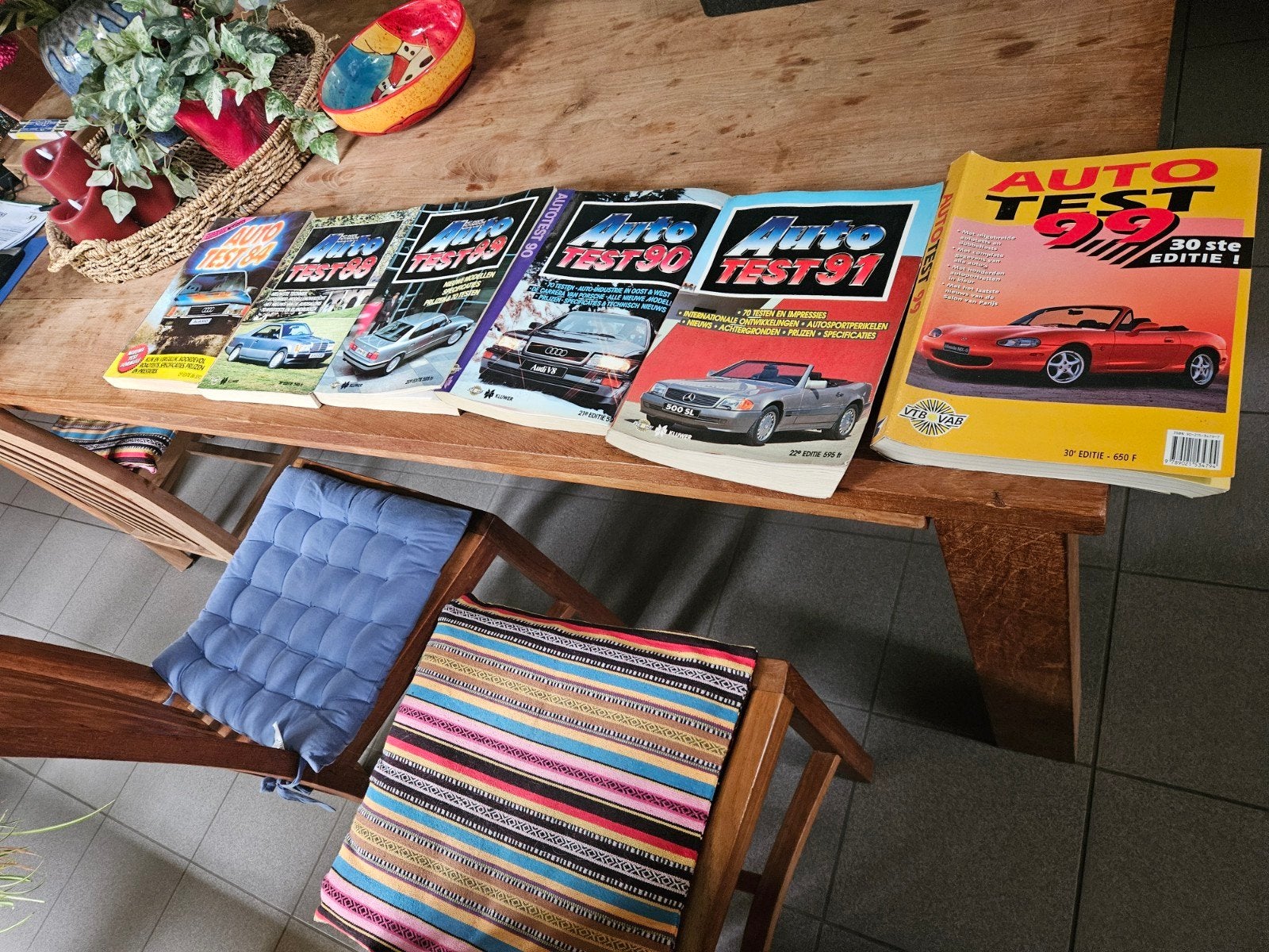 autotest verschillende jaargangen., Ophalen of Verzenden